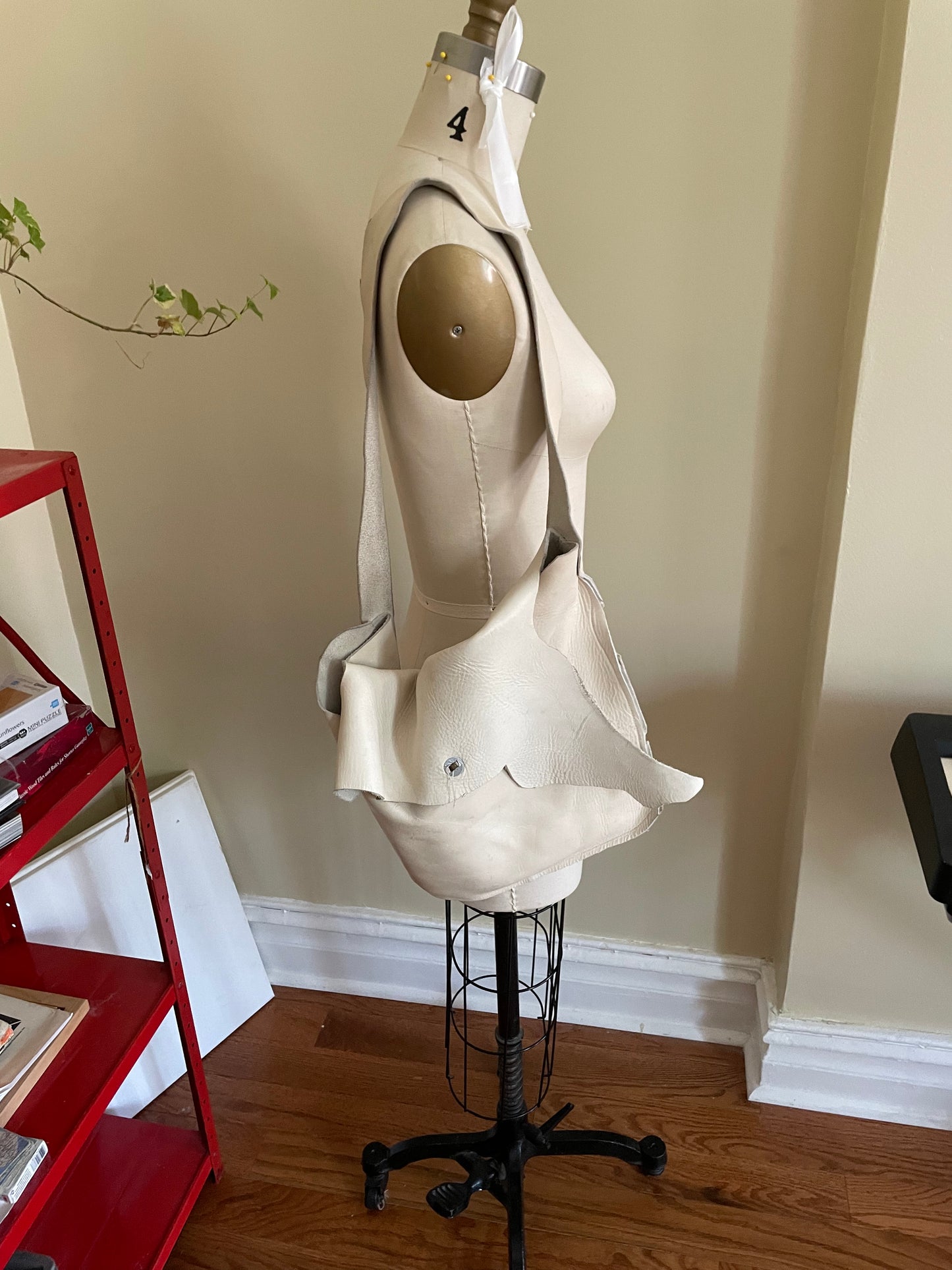 Leather computer bag