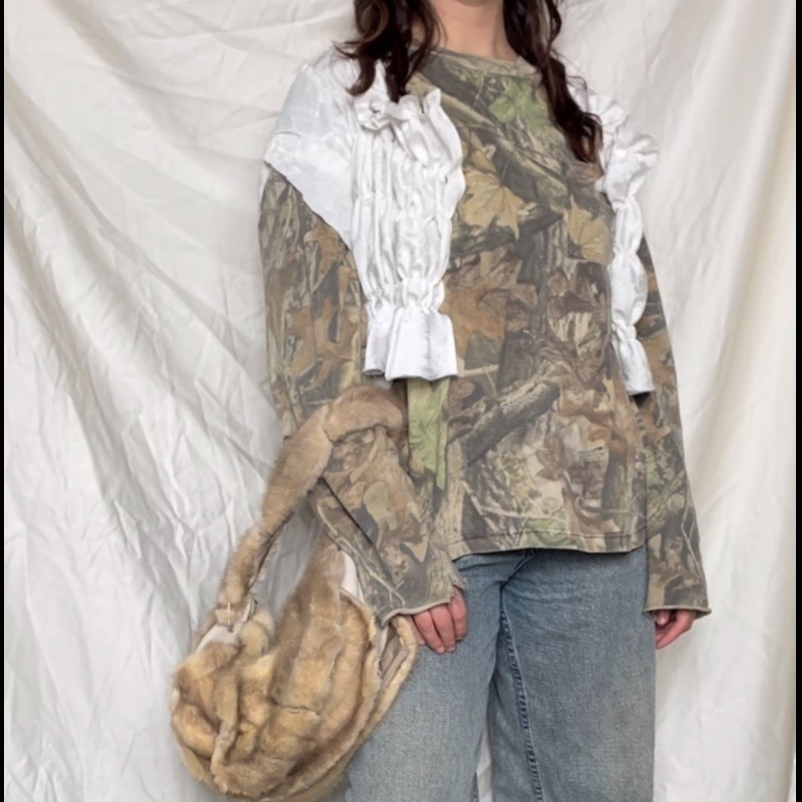 Smocked blouse