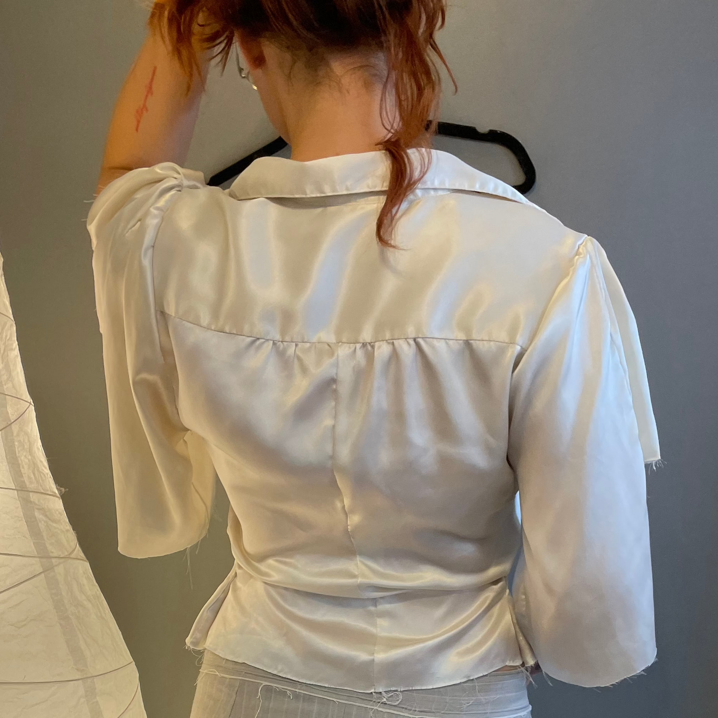 Silk Button up
