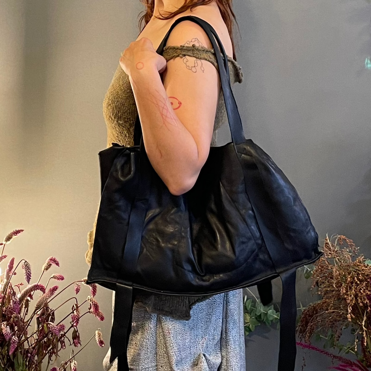 Leather bag